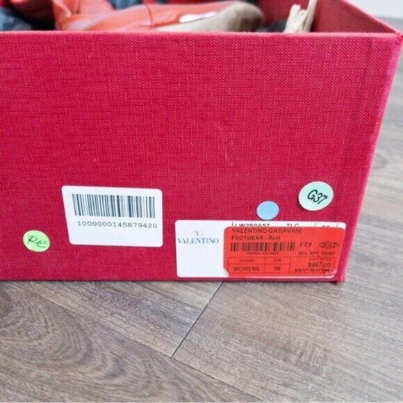 Valentino Garavani 40mm Faux Patent Leather Over The Knee Boot 36 6 Cherry Red - Picture 3 of 15